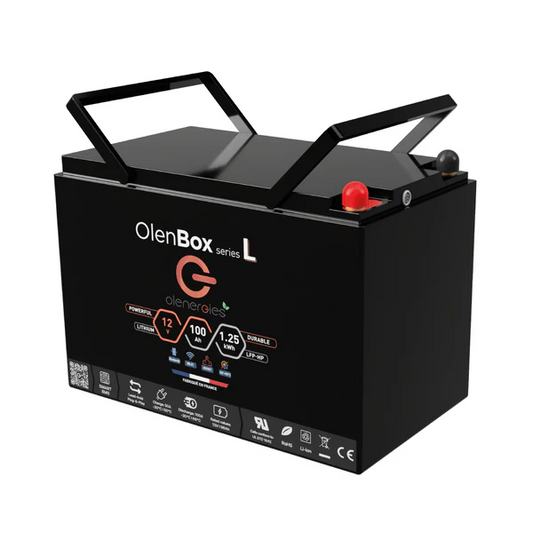 Batterie Lithium LFP 12V 110Ah Olenbox L ECO OLENERGIES