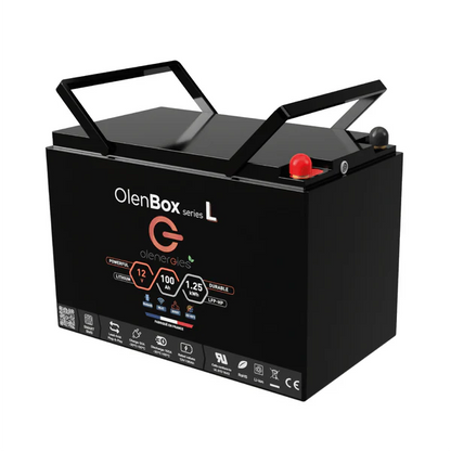 Batterie Lithium LFP 12V 120 Ah Olenbox L PRO OLENERGIES